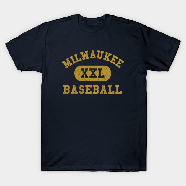 Milwaukee Baseball V T-Shirt by sportlocalshirts